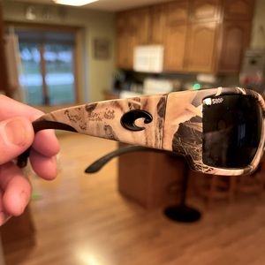 Costa camo sunglasses.  Like new.